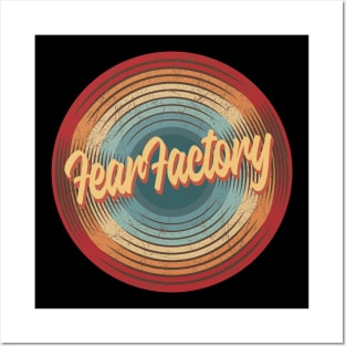 Fear Factory Vintage Circle Posters and Art